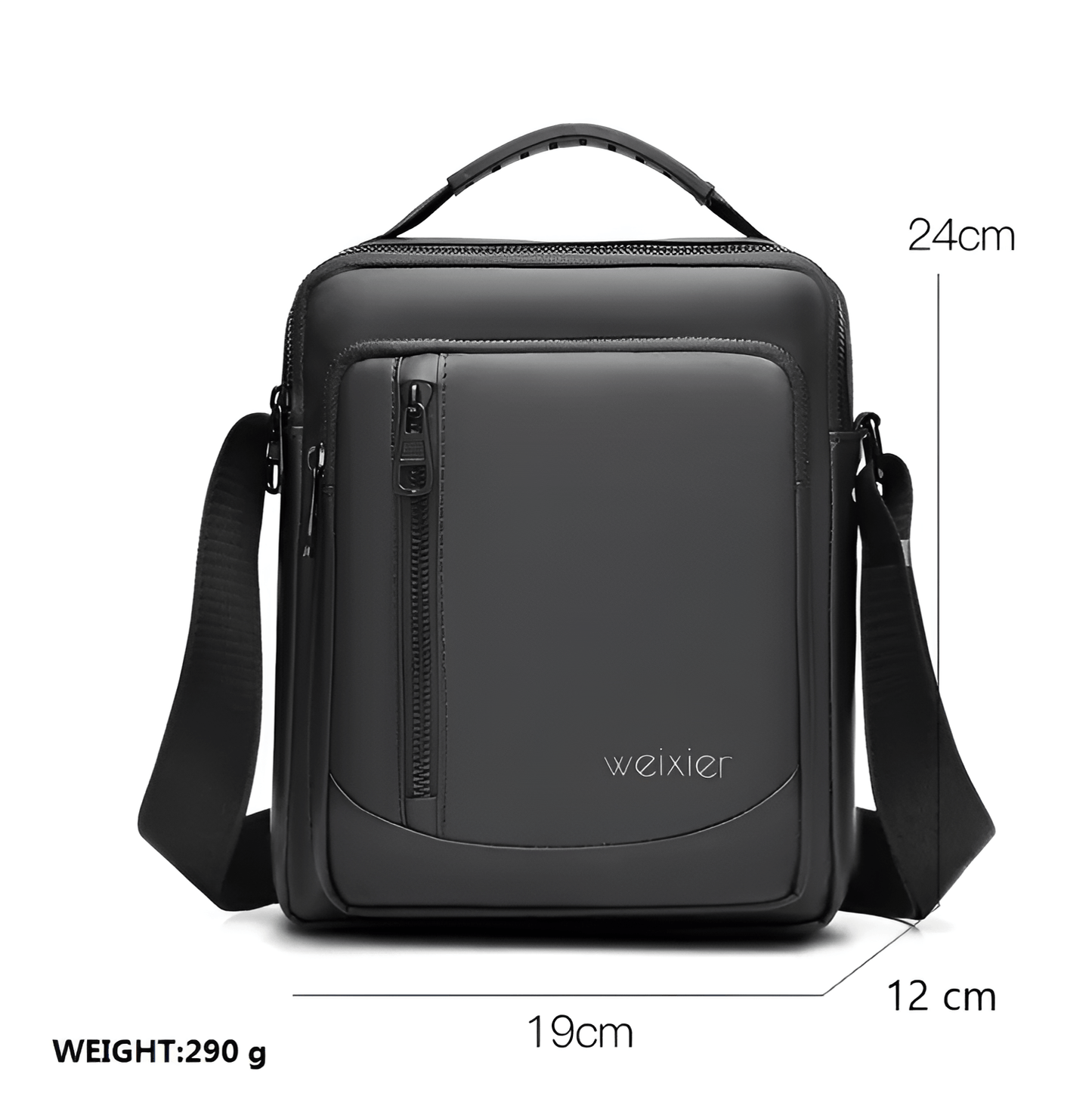 Carryquest® - Heren Schoudertas - Waterdicht - Business Messenger Bag - 2 kleurenCarryQuestSchoudertas Heren