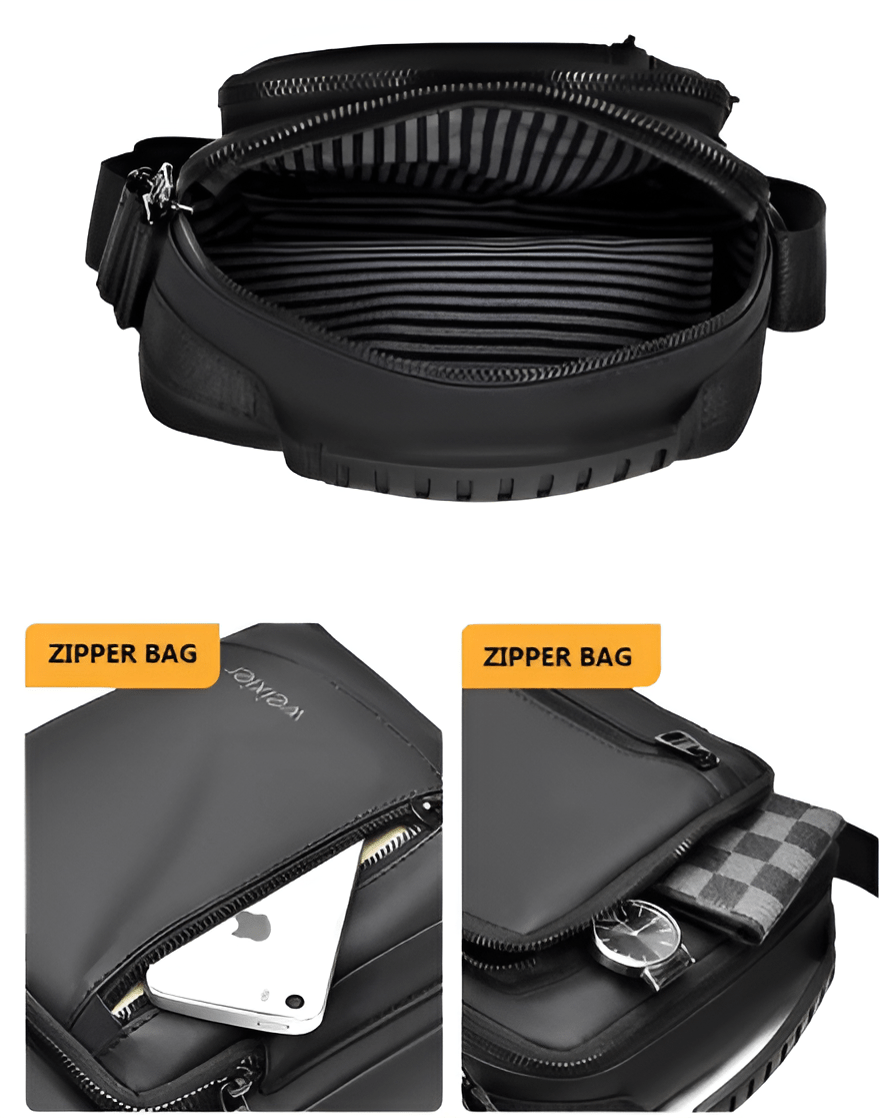 Carryquest® - Heren Schoudertas - Waterdicht - Business Messenger Bag - 2 kleurenCarryQuestSchoudertas Heren
