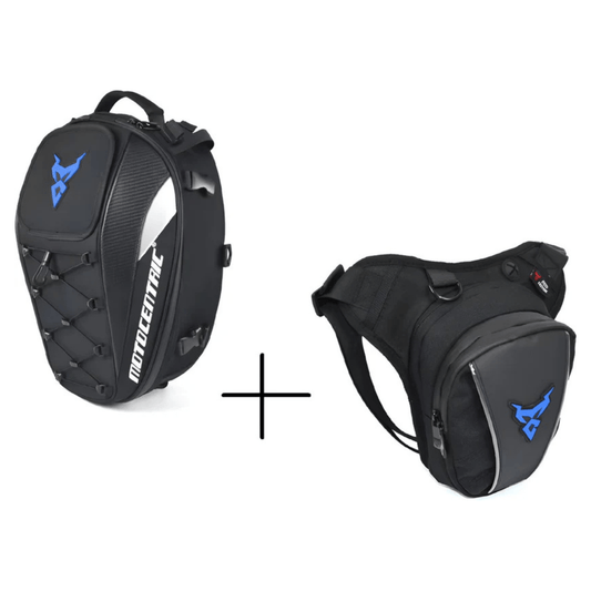 CarryQuest® - Hoogwaardige Waterdicht - 37L Capaciteit - waterdicht Oxford stof - Blauw