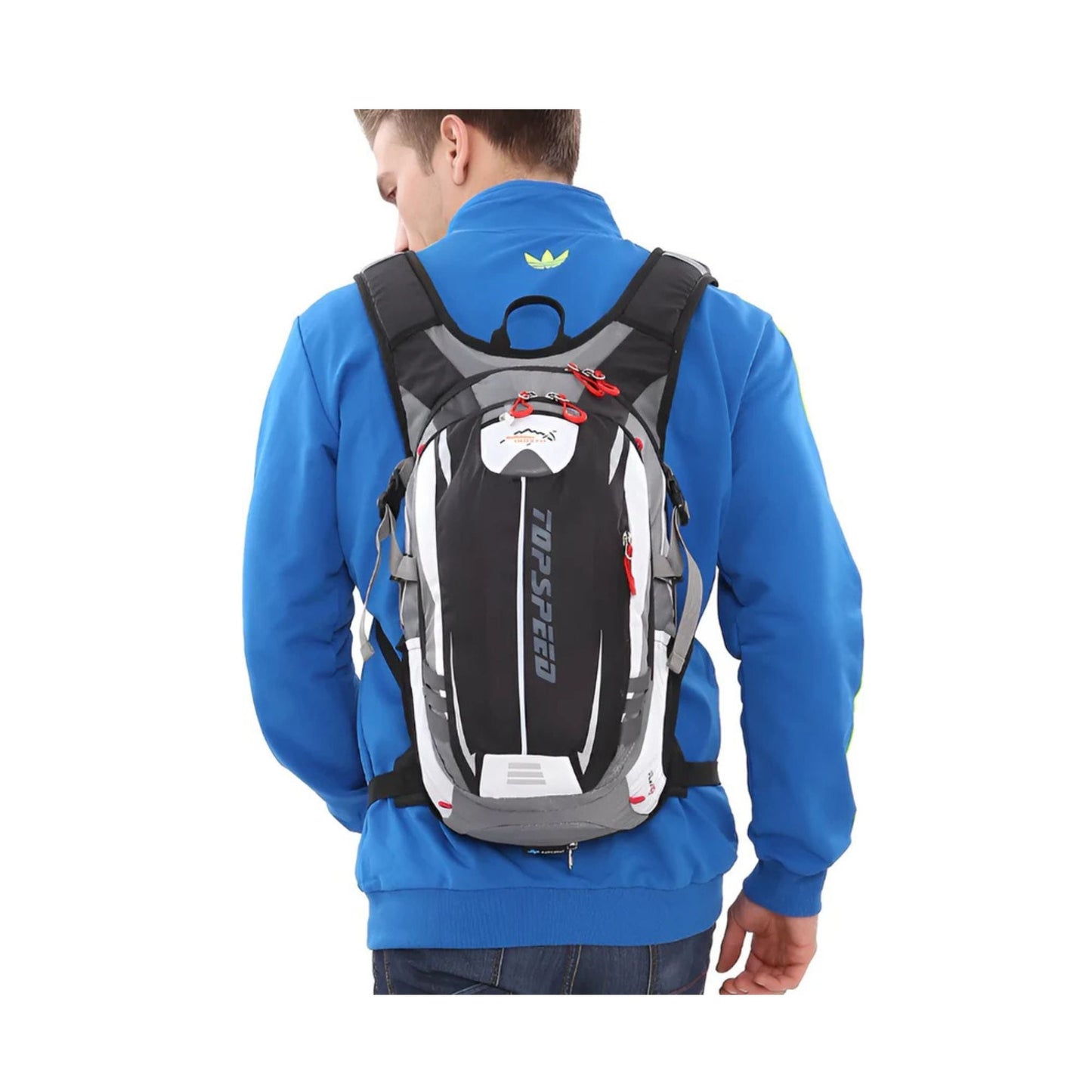CarryQuest® - Hydratatie Rugzak voor Fietsen - 18L Volume - Fietsen, Wandelen - Zwart