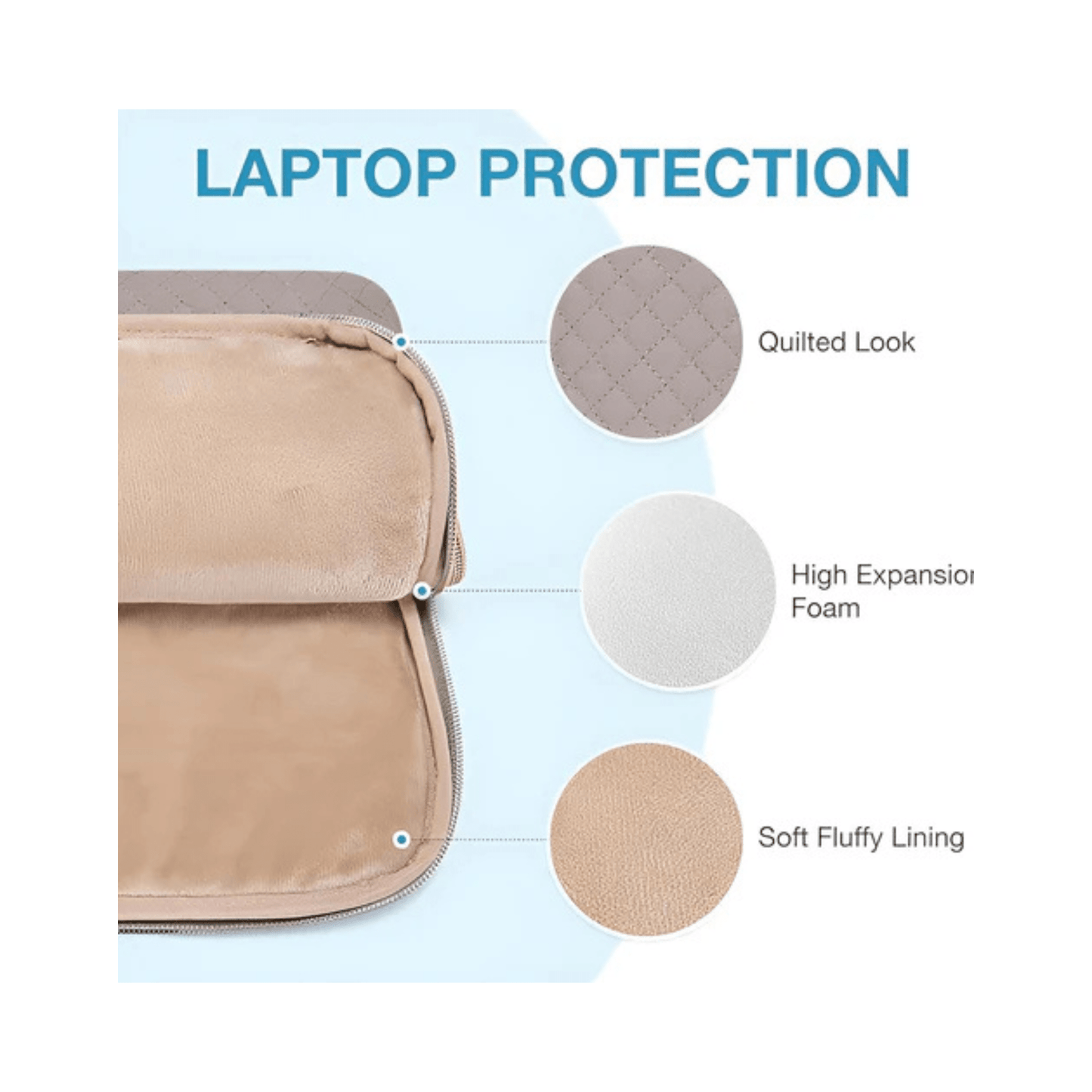 CarryQuest® - Laptoptas - Multifunctionele Laptop Messenger Tas - 15.6 inch MacBook Pro/Air - GrijsCarryQuestsimple