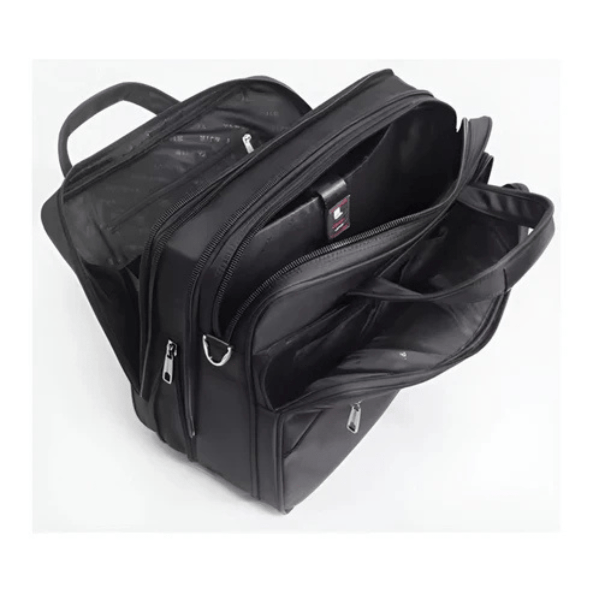 CarryQuest® - Laptoptas - Waterdicht Oxford Doek - Geschikt voor 17 inch Laptops - Zwart