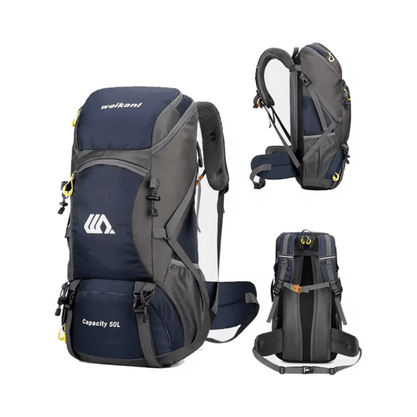 CarryQuest® - lichtgewicht - regenhoes - wandelrugzak - 50L - camping - Donker BlauwCarryQuestsimple