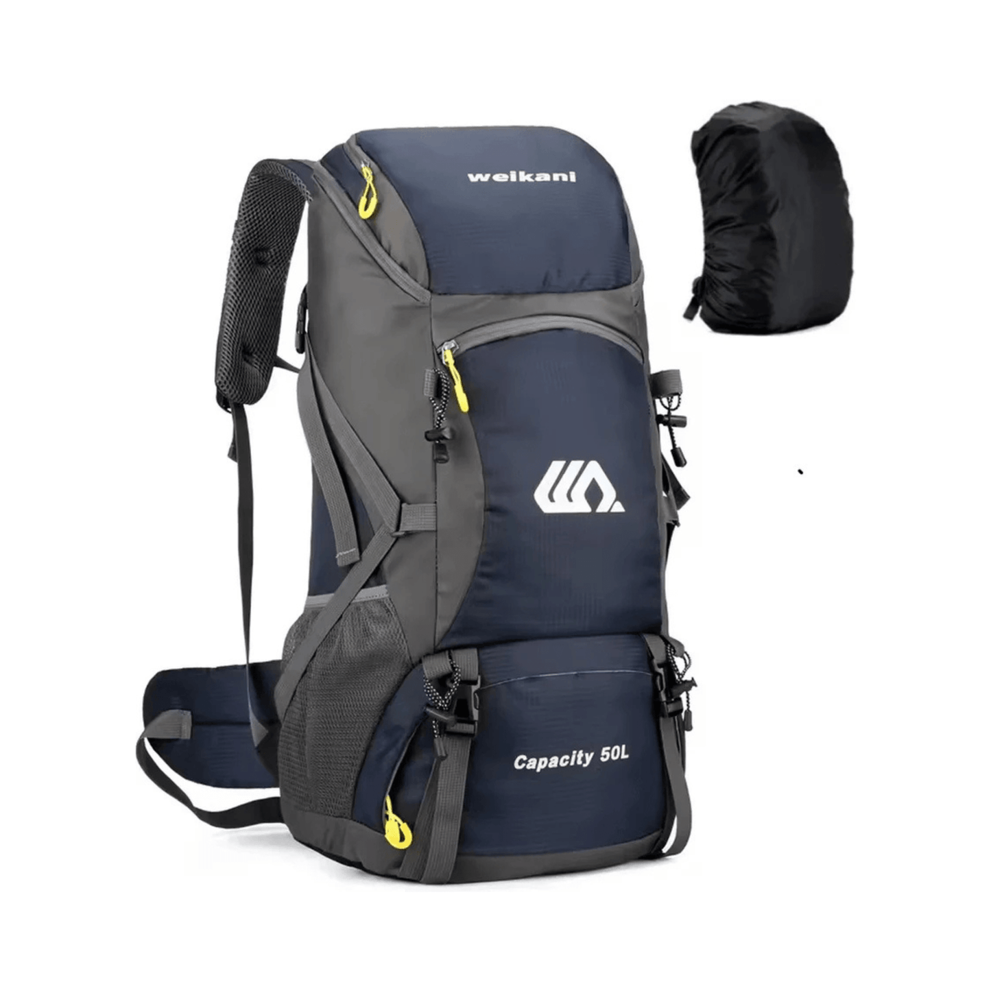 CarryQuest® - lichtgewicht - regenhoes - wandelrugzak - 50L - camping - Donker BlauwCarryQuestsimple