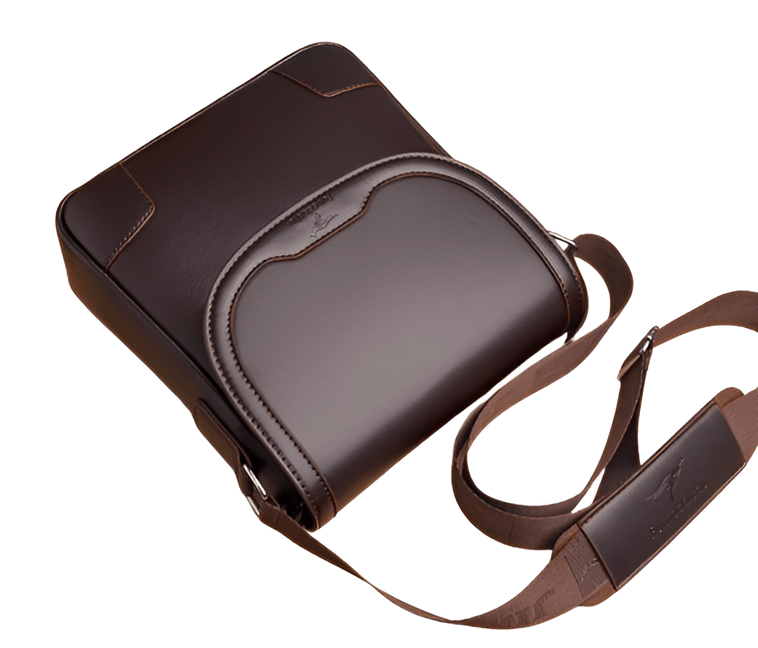 Carryquest® - Luxe Heren Lederen Schoudertas - Waterdicht - Crossbody Messenger bag - 2 kleurenCarryQuestSchoudertas Heren