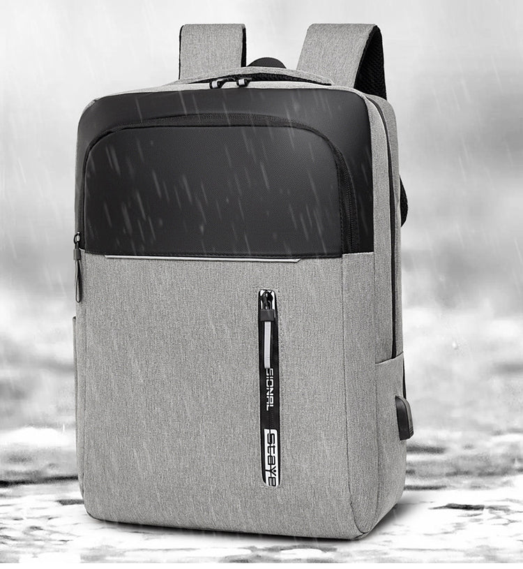 CarryQuest® Luxe Laptoptas – 15.6" Laptopcompartiment – Waterdicht – Lichtgewicht – USB - oplaadbaarCarryQuest®simpleNiet Klaar