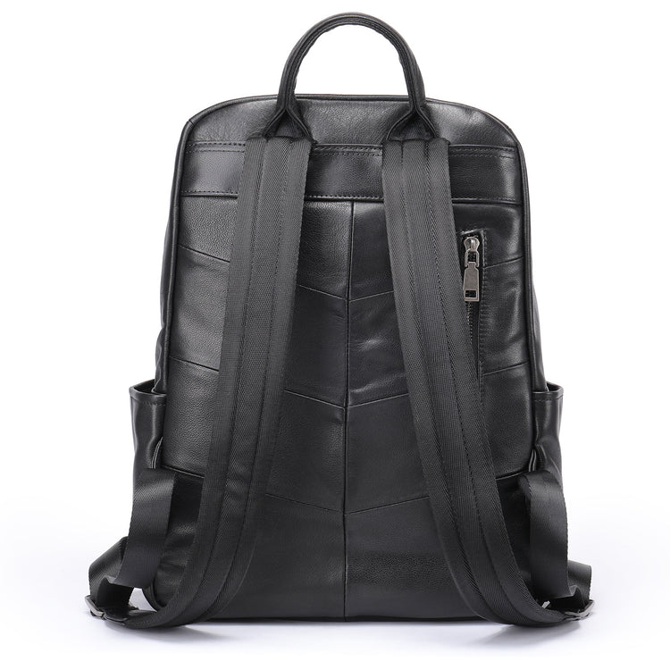 CarryQuest® Luxe Leer Rugzak - 38x29x13cm - 13L - Stijlvol & PraktischCarryQuest®simpleNiet Klaar