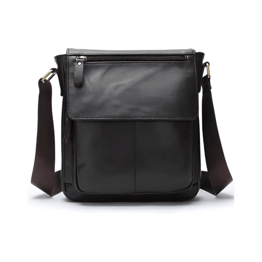 CarryQuest® - Mannen Schoudertas - Handtas Heren Sling Pack Voor Werk - Zwart