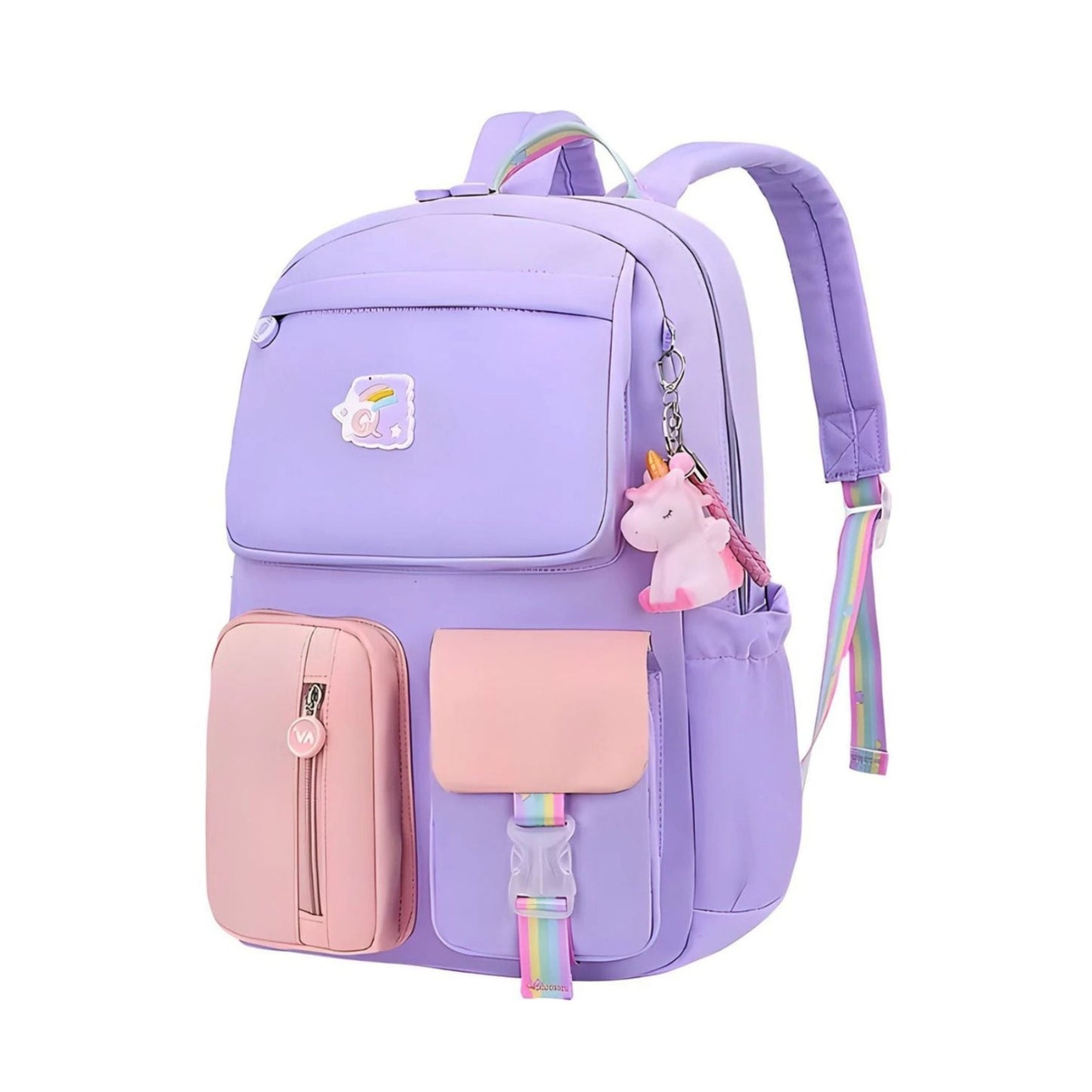 CarryQuest® - Meisjes Schooltas - Schoolrugzak voor Meisjes - Paars