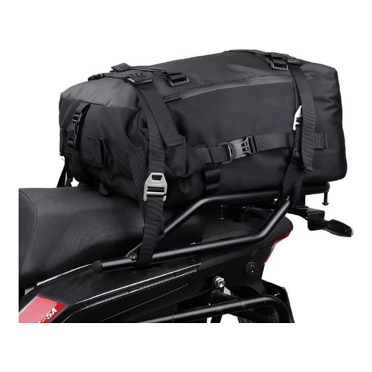 CarryQuest® - Motor Achter Tas 30L Waterdicht - Zijbagage Tas rugzak - 30L - Zwart