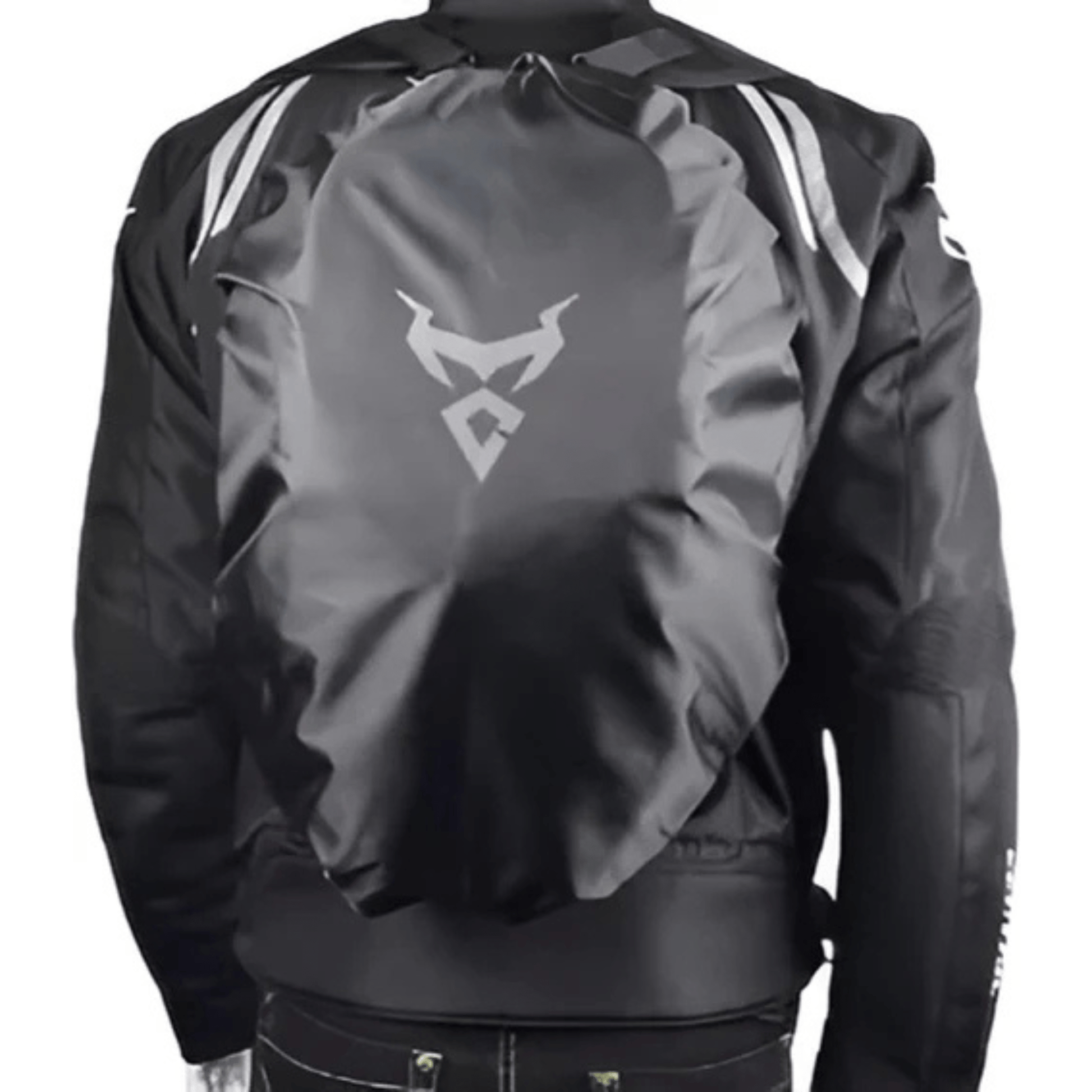 CarryQuest® - Motor Rugzak - Motor Zadeltas en Motor Rugzak - Motorhelm Tas - 48L - Staarttas - Handtas - Zwart / Rood