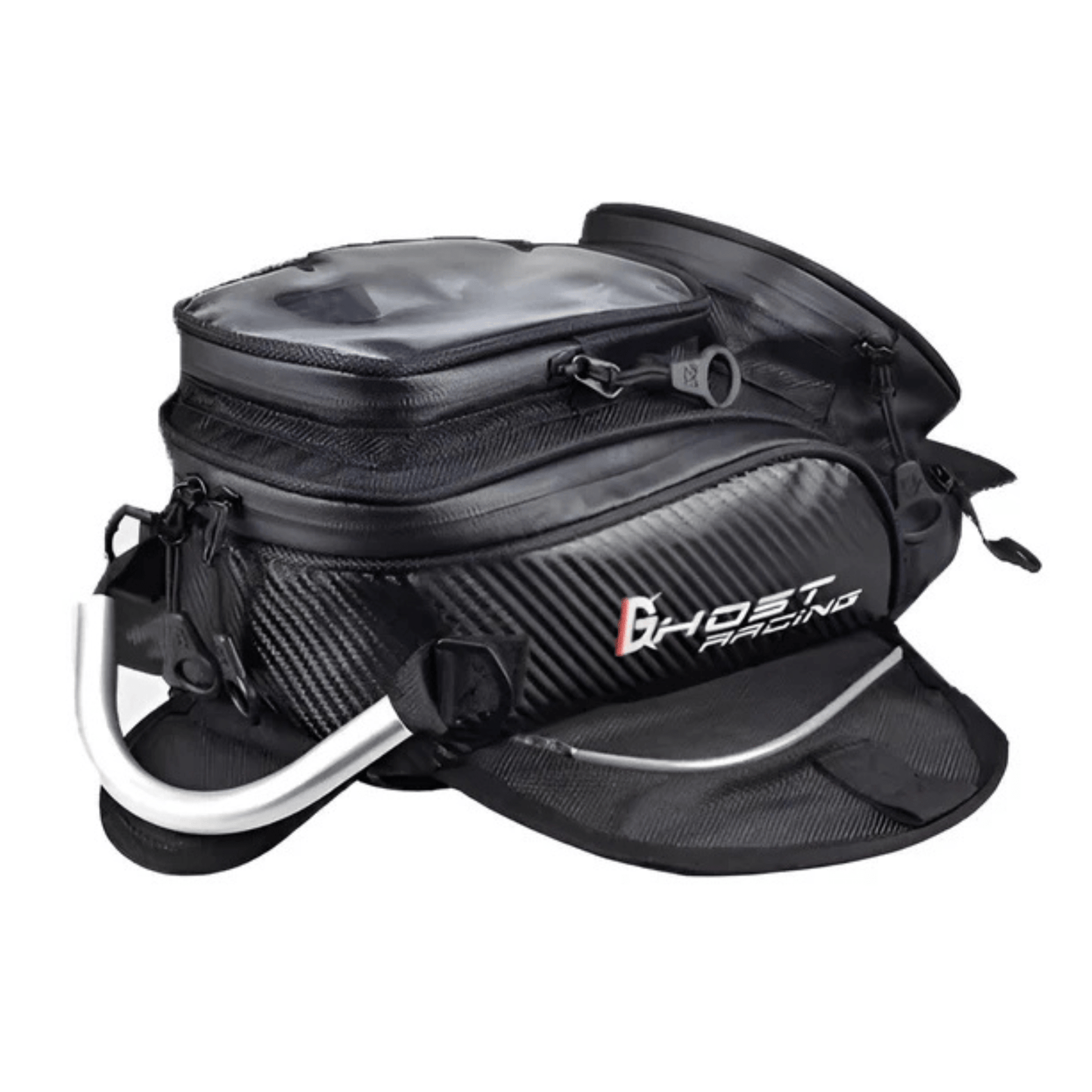CarryQuest® - Motor Rugzak - Motorfiets Tanktas - Motorrugzak - Waterdicht - ZwartCarryQuestsimple