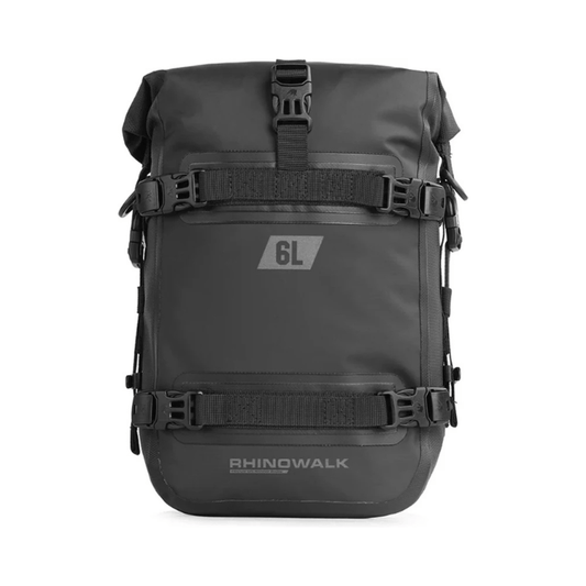 CarryQuest® - Motor Rugzak - Motorfiets Tas - Motorrugzak - Spatbord Tas - Waterdicht 6L - Zwart