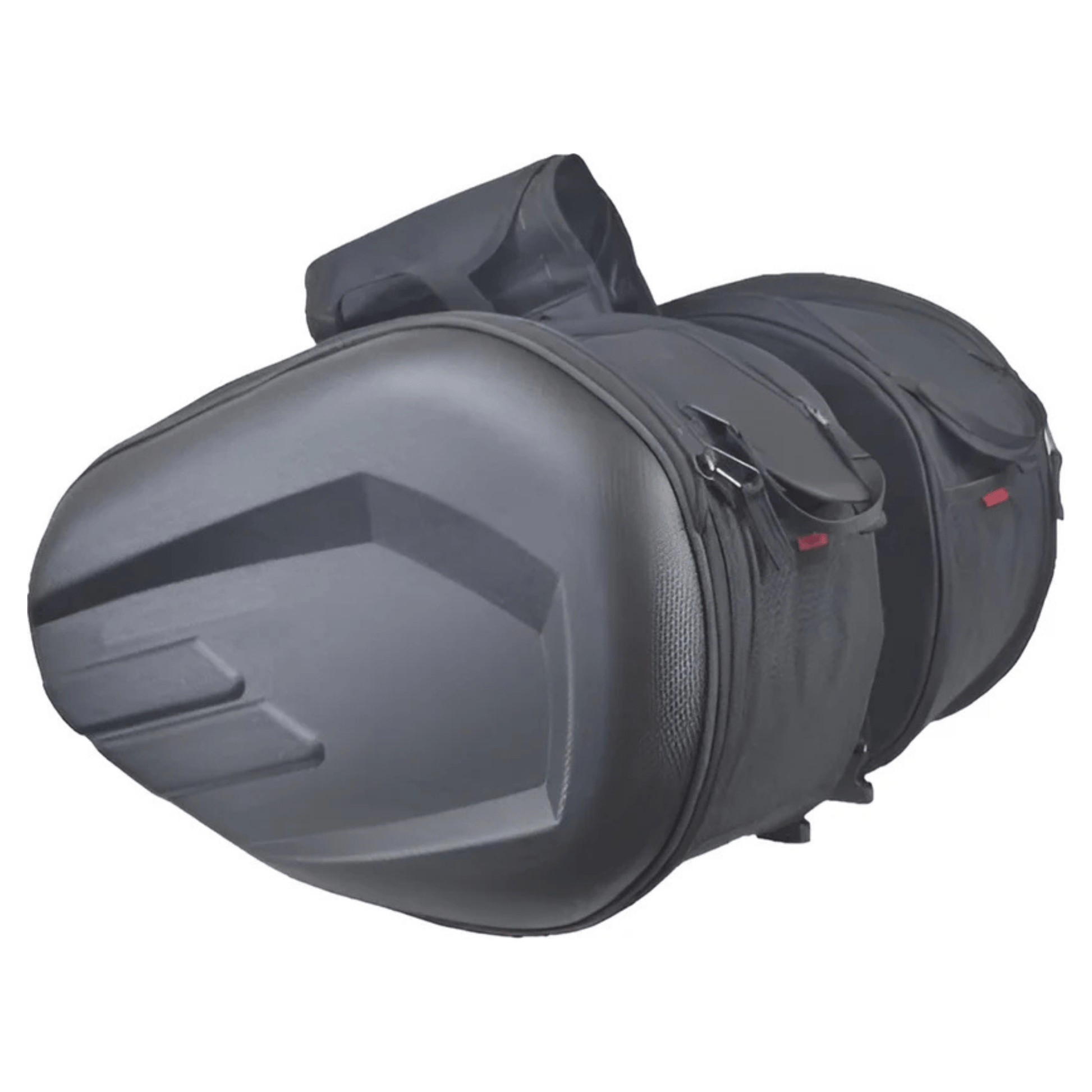 CarryQuest® - Motor Rugzak - Universele Motorfiets Tas - Motorrugzak - 36L - 58L Capaciteit - Zwart