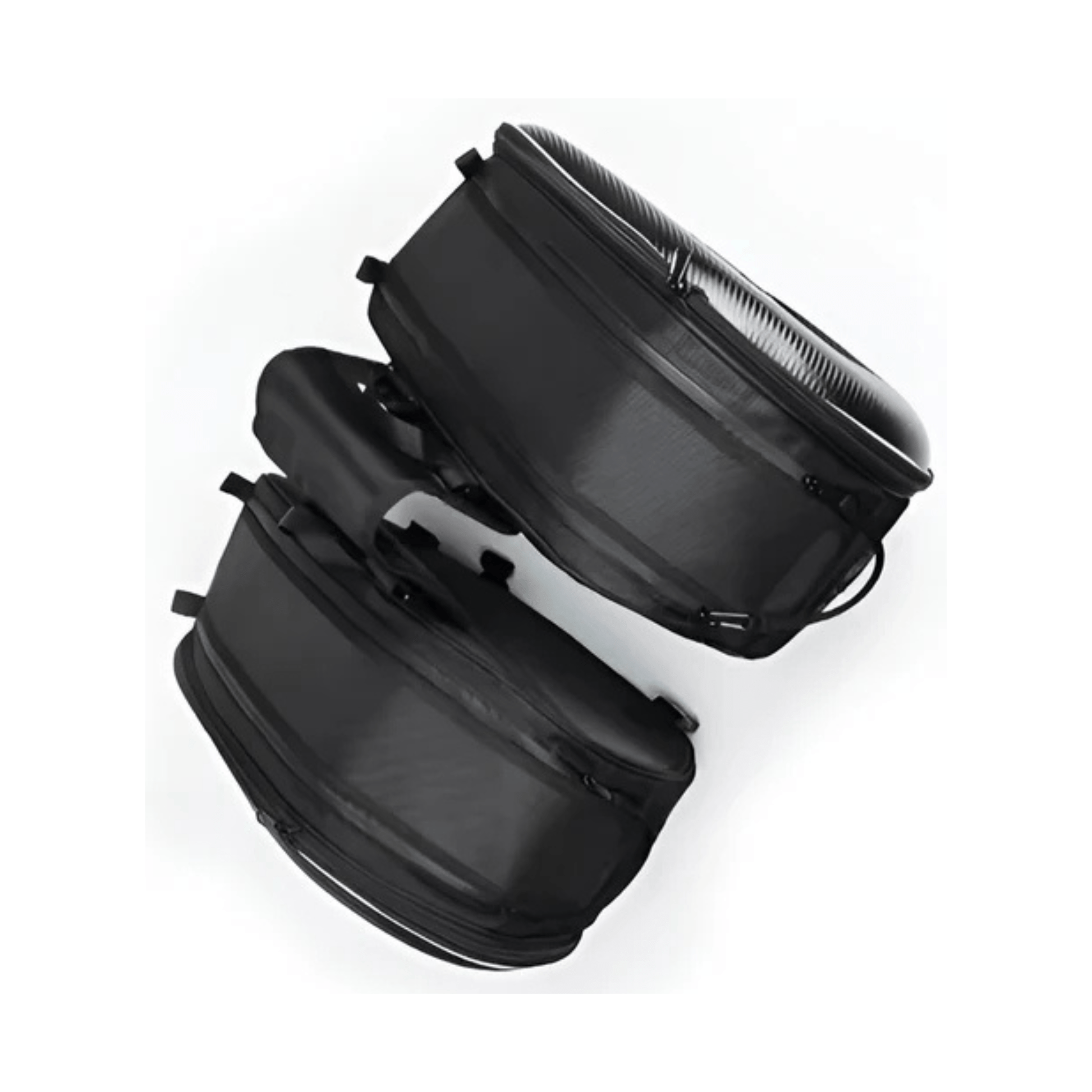 CarryQuest® - Motor Rugzak - Universele Motorfiets Tas - Motorrugzak - 36L - 58L Capaciteit - Zwart