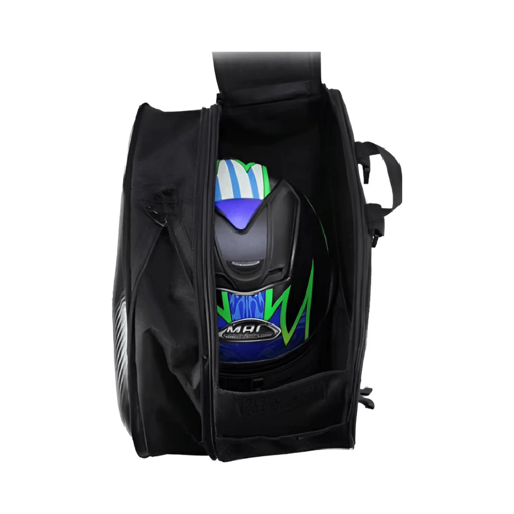 CarryQuest® - Motor Rugzak - Universele Motorfiets Tas - Motorrugzak - 36L - 58L Capaciteit - Zwart