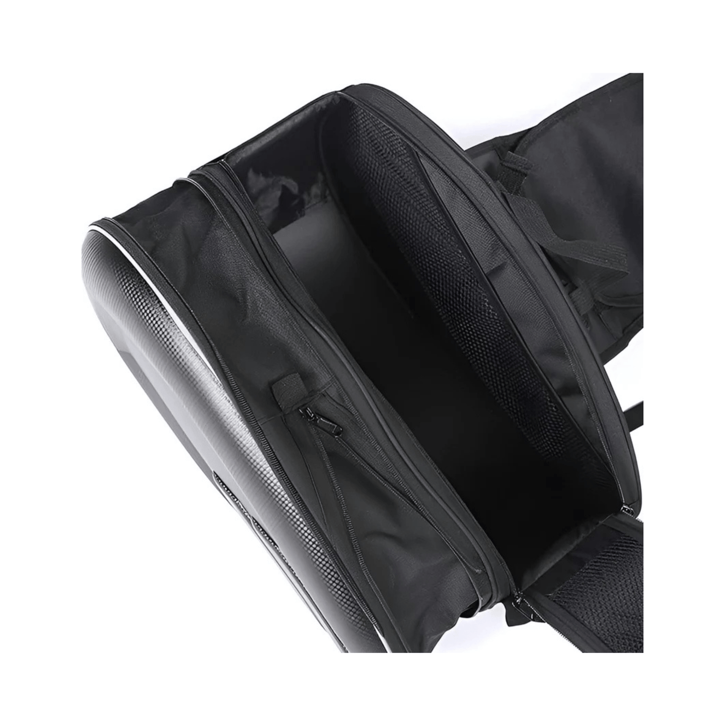 CarryQuest® - Motor Rugzak - Universele Motorfiets Tas - Motorrugzak - 36L - 58L Capaciteit - Zwart