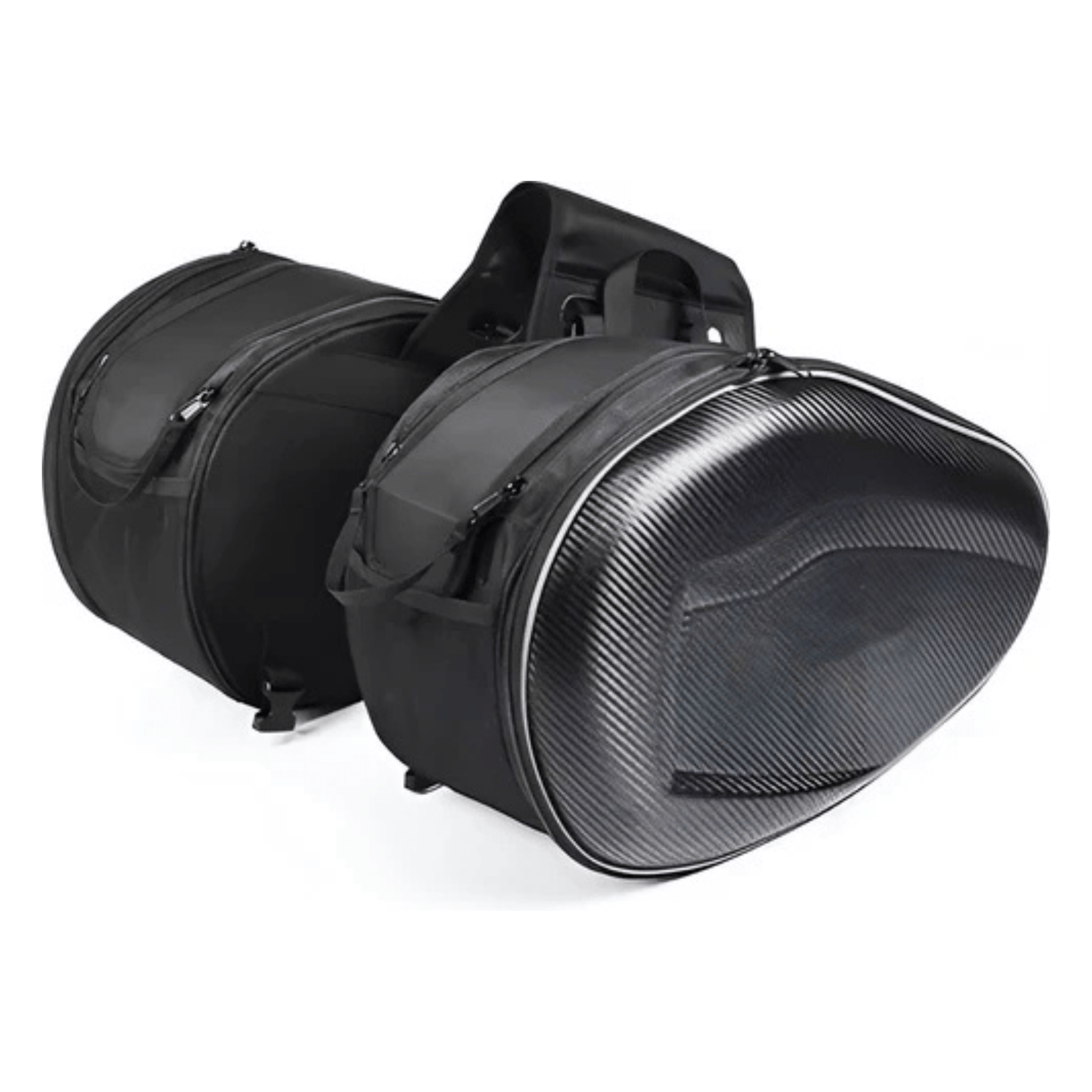 CarryQuest® - Motor Rugzak - Universele Motorfiets Tas - Motorrugzak - 36L - 58L Capaciteit - Zwart