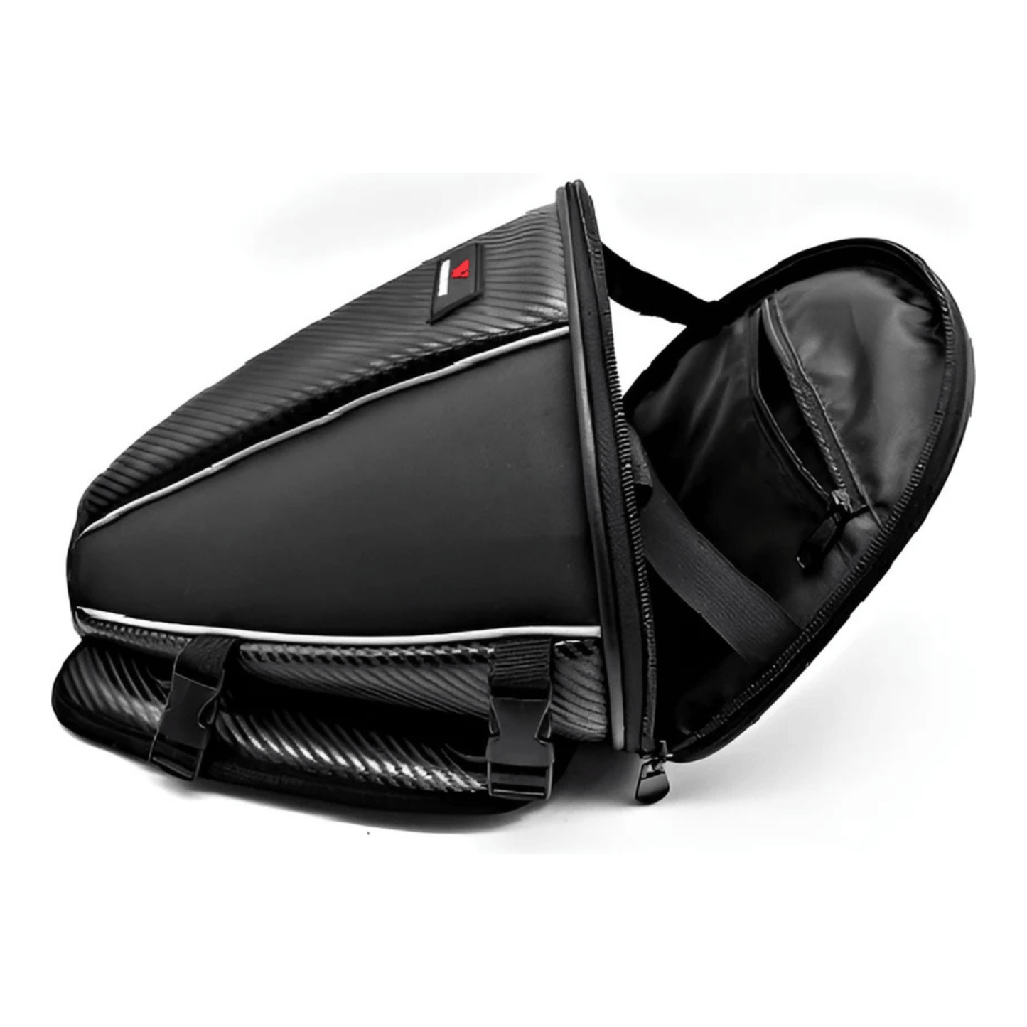 CarryQuest® - Motor Rugzak - Zadeltas Motor - Motorfiets Rugzak - 15L Capaciteit - ZwartCarryQuestsimple