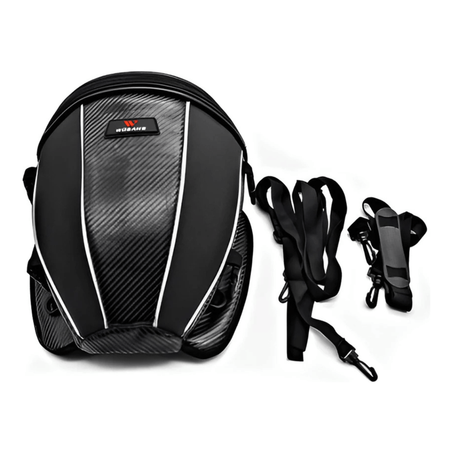 CarryQuest® - Motor Rugzak - Zadeltas Motor - Motorfiets Rugzak - 15L Capaciteit - ZwartCarryQuestsimple
