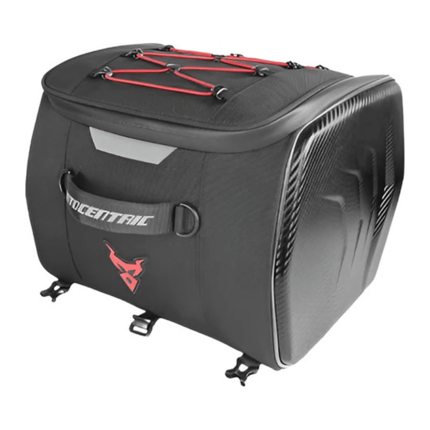 CarryQuest® - Motor Rugzak - Zadeltas Motor - Motorrugzak - 25L Capaciteit + Reflecterende Strips - RoodCarryQuestsimple
