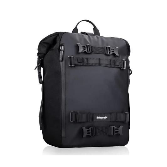 CarryQuest® - Motor Rugzak - Zadeltas Motor - Multifunctionele 20L Waterdichte - Lichtgewicht - Zwart