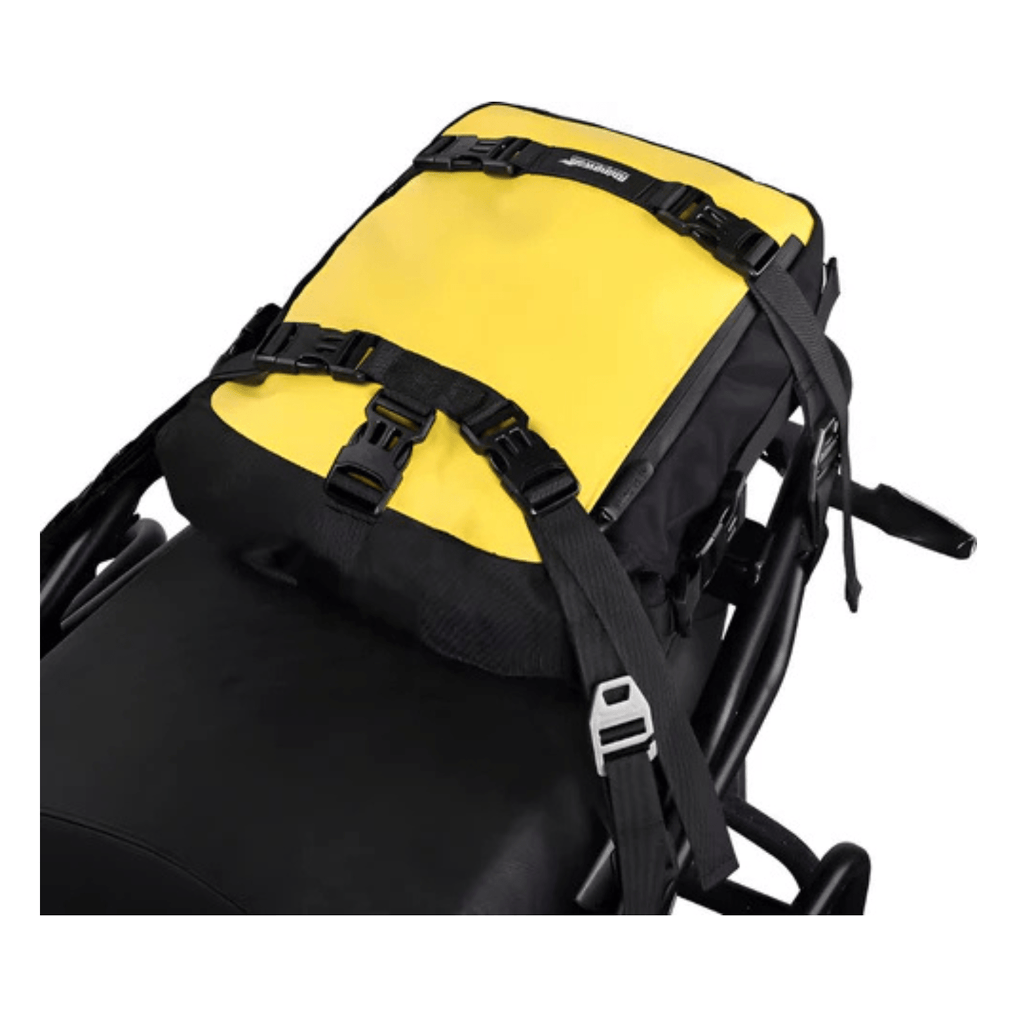 CarryQuest® - Motorfiets Achter Tas 10L Waterdicht - Fietsrugzak Universeel - 10L - Geel