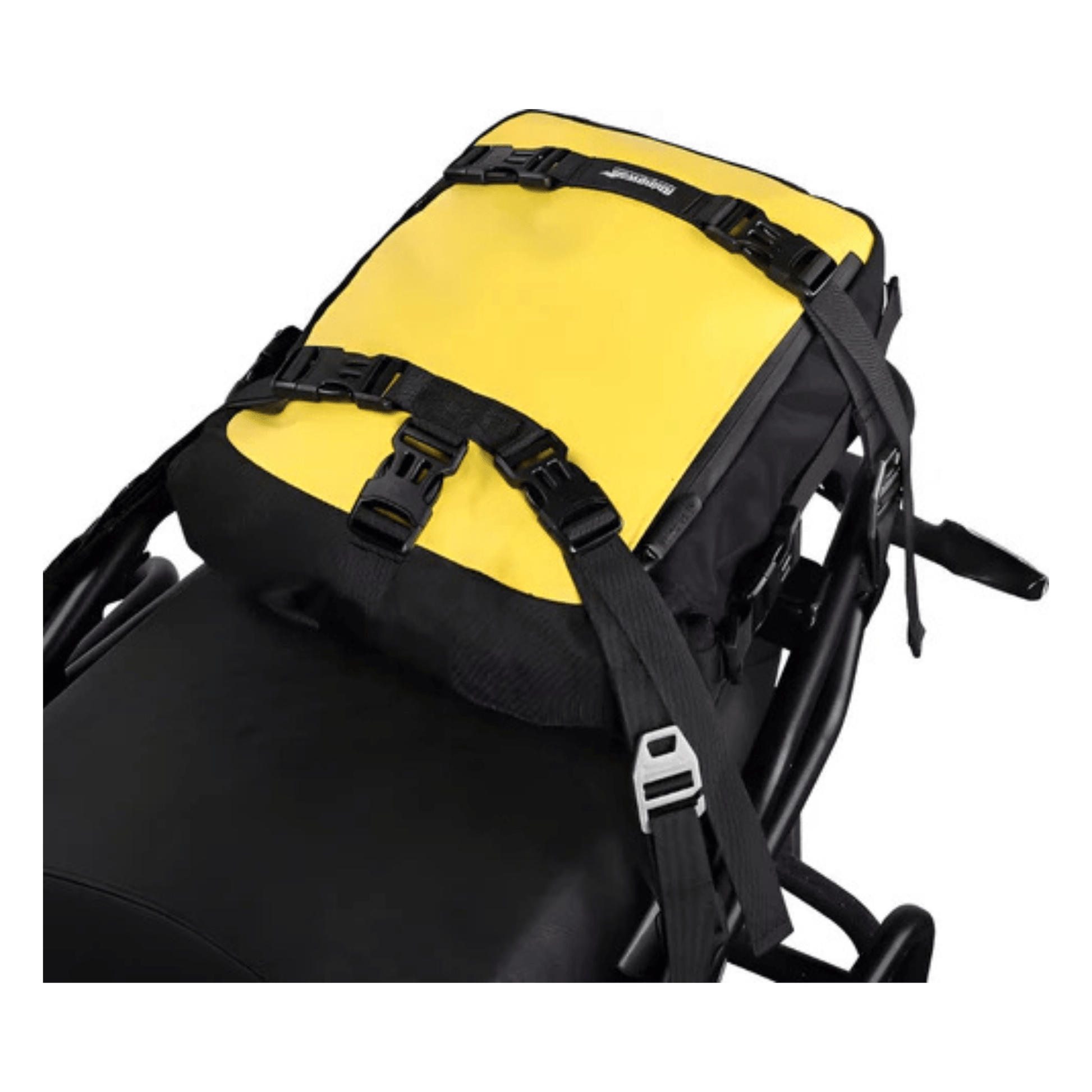 CarryQuest® - Motorfiets Achter Tas 10L Waterdicht - Fietsrugzak Universeel - 10L - Geel