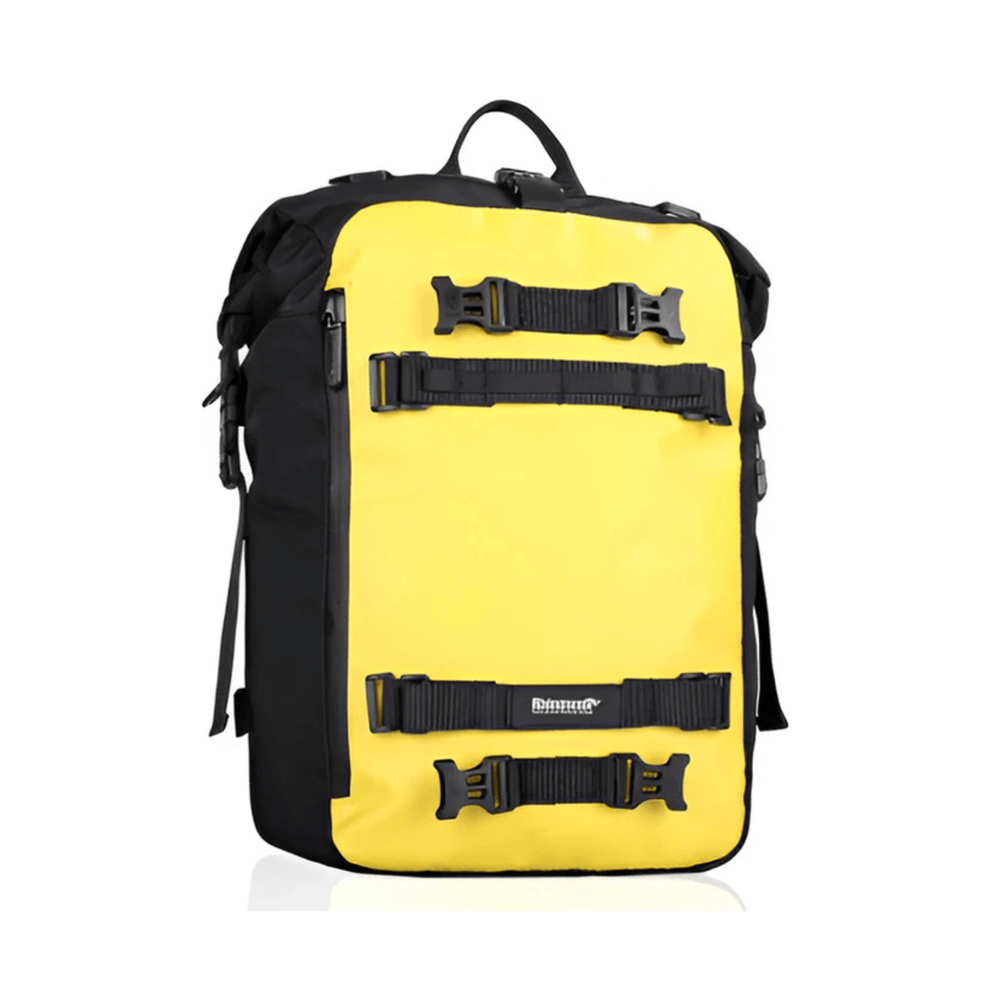 CarryQuest® - Motorfiets Achter Tas 30L Waterdicht - Fietsrugzak Universeel - 30L - Geel