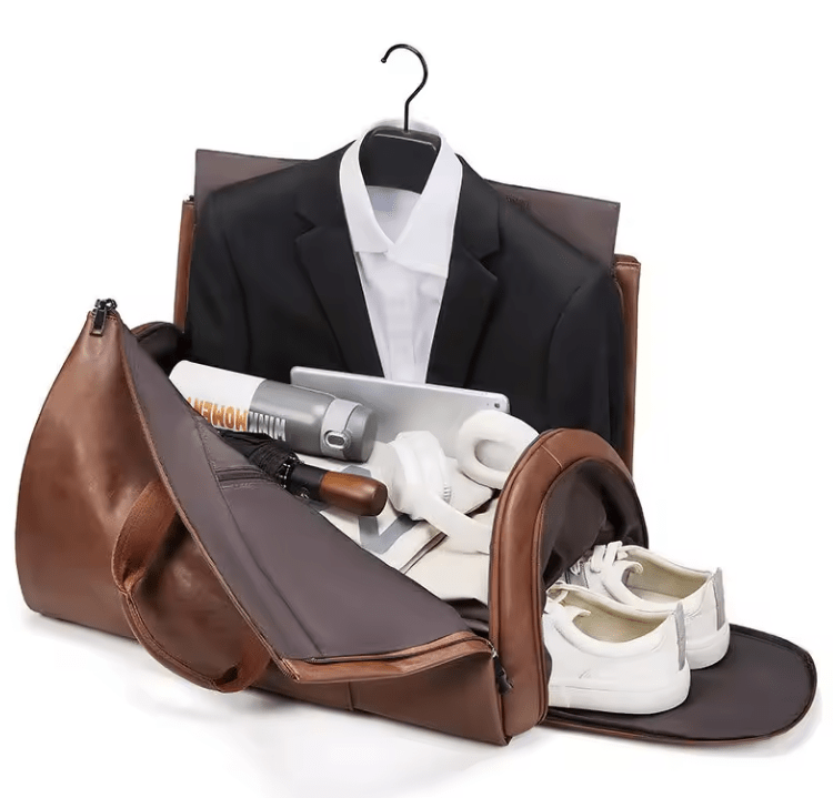 CarryQuest® - Multifunctionele Reis - /Handtas - Dames en Heren - PU - leer - 3 KleurenCarryQuestReis - /Weekendtas