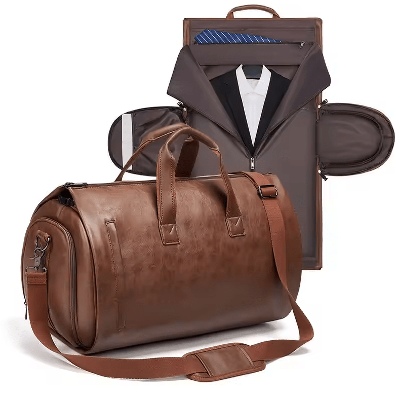 CarryQuest® - Multifunctionele Reis - /Handtas - Dames en Heren - PU - leer - 3 KleurenCarryQuestReis - /Weekendtas
