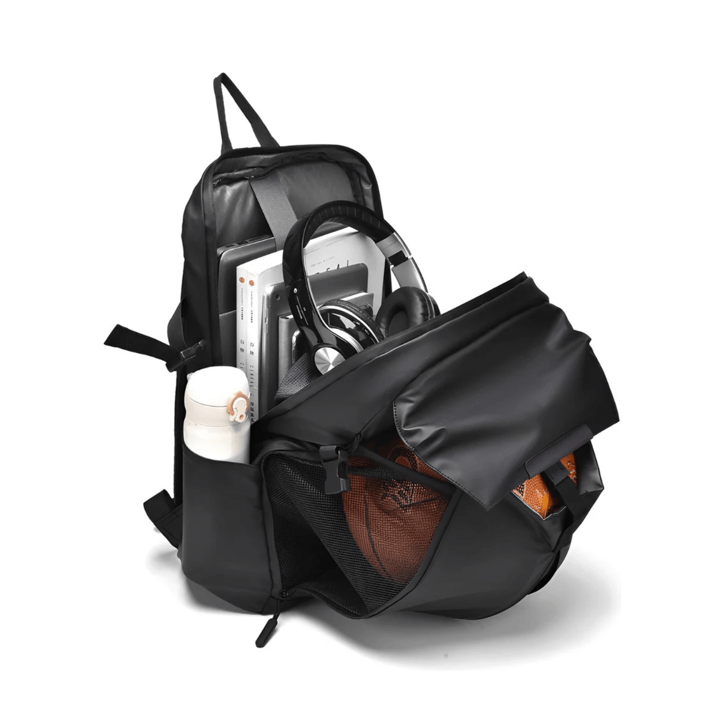 CarryQuest® - Multifunctionele Rugzak - Oxford - Zwart - Waterbestendig - Uniseks - ZwartCarryQuestsimple