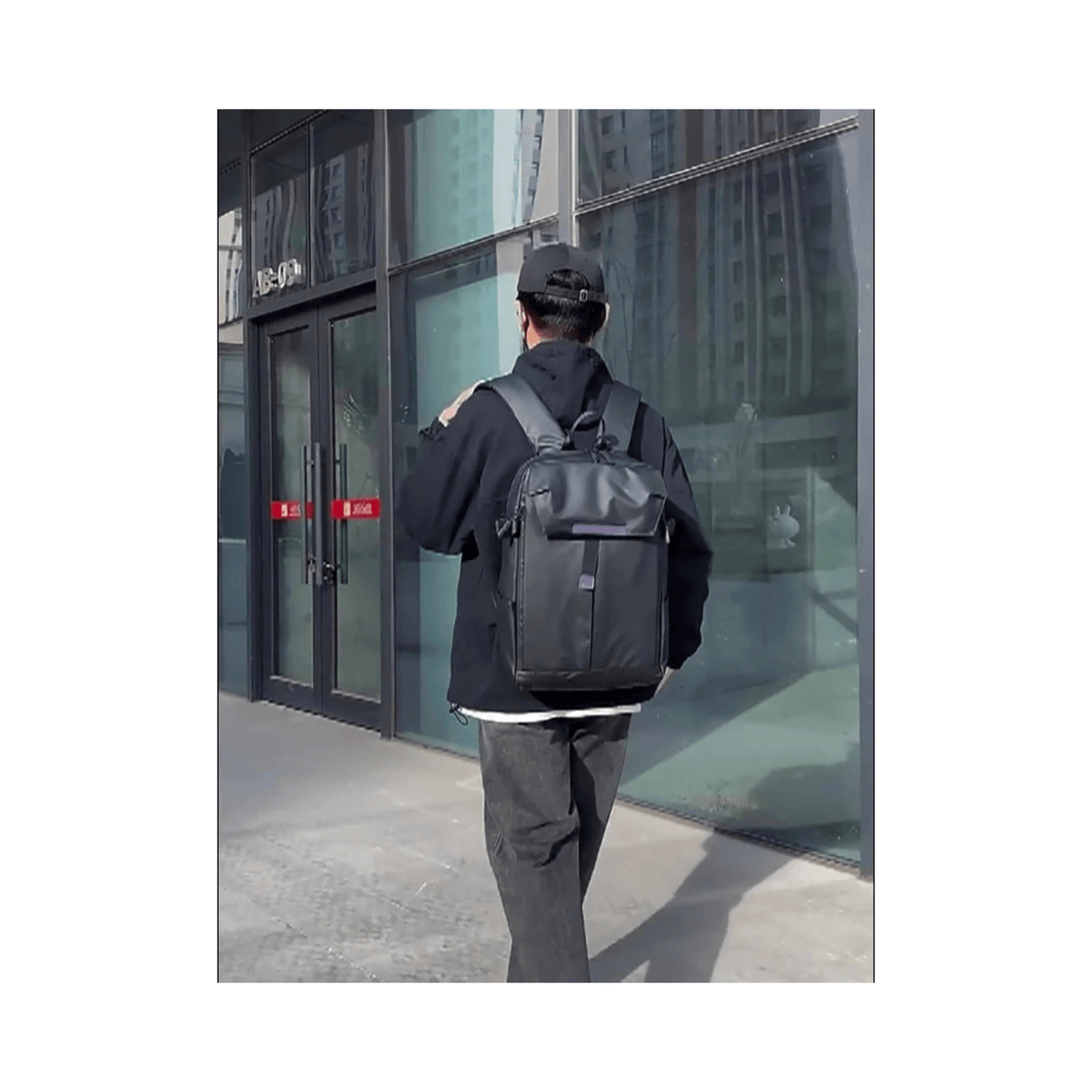CarryQuest® - Multifunctionele Rugzak - Oxford - Zwart - Waterbestendig - Uniseks - ZwartCarryQuestsimple