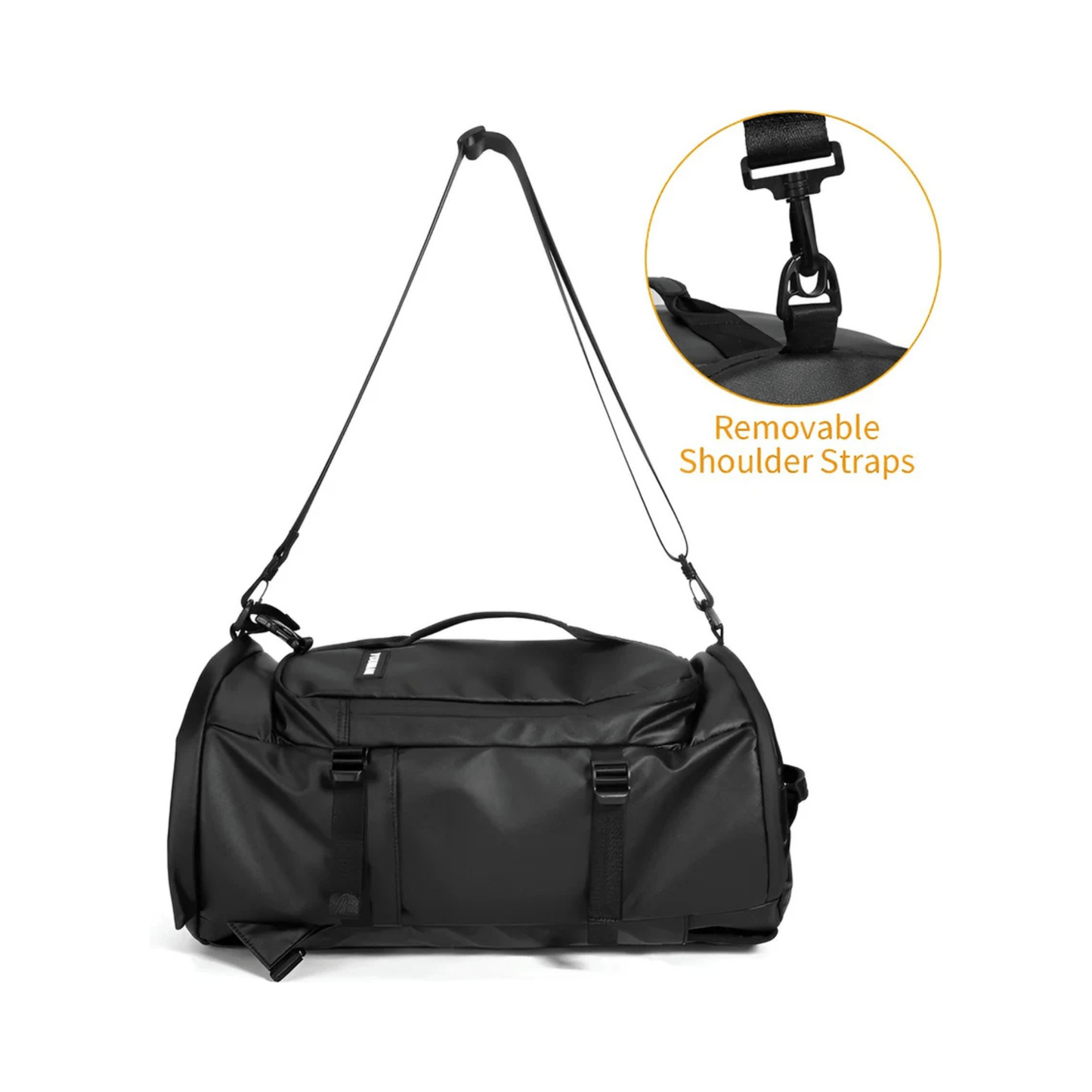 CarryQuest® - Multifunctionele Waterdichte Rugzak - Fiets Motorhelm Tas - Grote Capaciteit - ZwartCarryQuestsimple