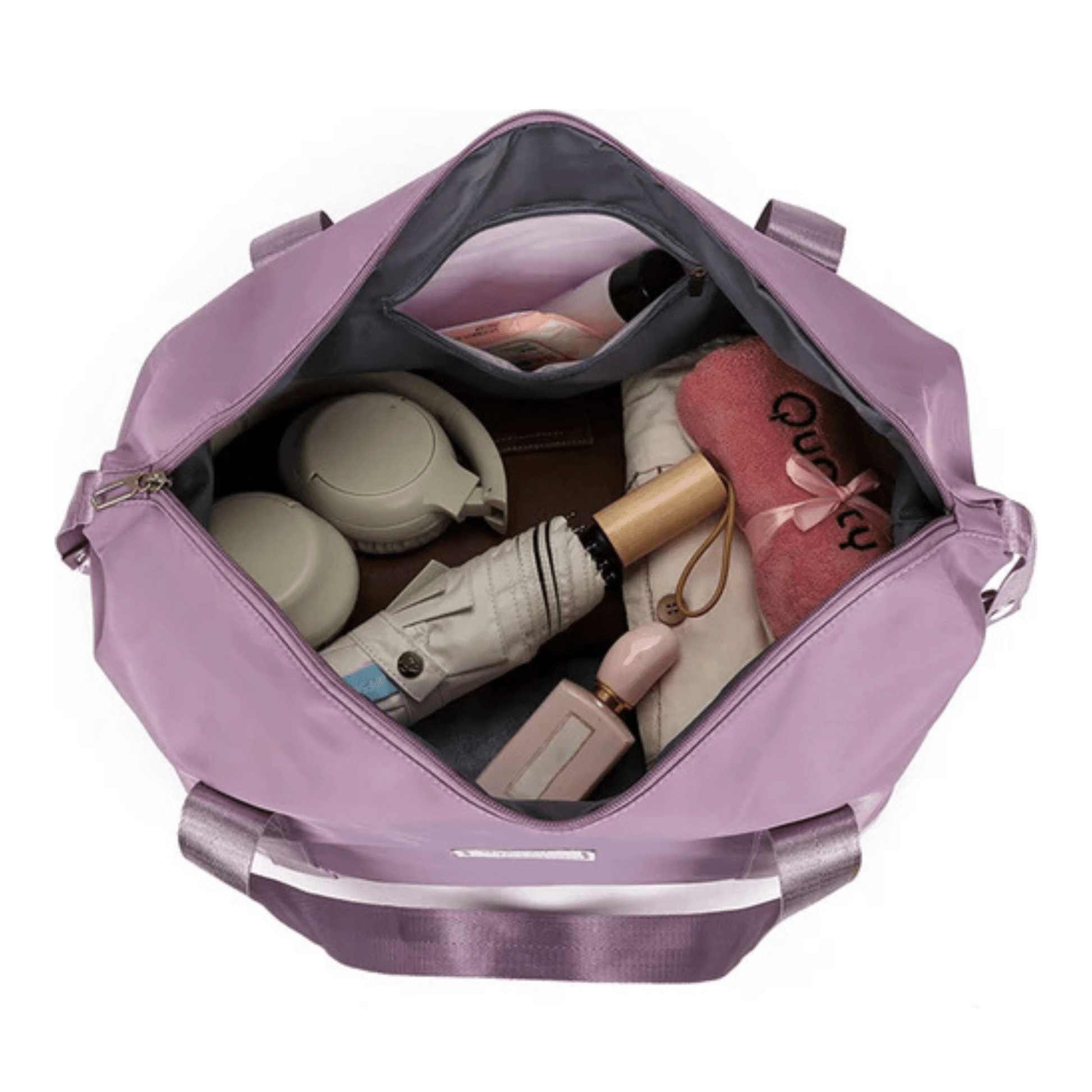 CarryQuest® - Opvouwbare Reistassen - Oxford - Waterbestendig - Licht Paars