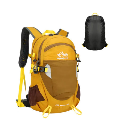 CarryQuest® - Outdoor Hiking Rugzak - Lichtgewicht + Wateropslag - Unisex - 25L - Zwart