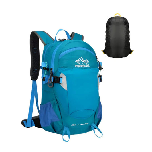 CarryQuest® - Outdoor Hiking Rugzak - Lichtgewicht + Wateropslag - Unisex - 25L - Zwart