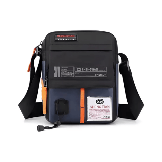 CarryQuest® - Oxford Bags Heren Schoudertas - Zakelijke Tassen voor Mannen - Donkerblauw