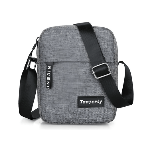 CarryQuest® - Oxford Bags Heren Schoudertas - Zakelijke Tassen voor Mannen - Grijs