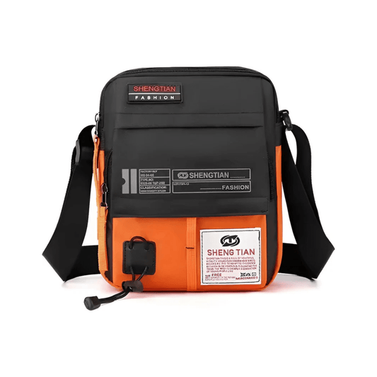 CarryQuest® - Oxford Bags Heren Schoudertas - Zakelijke Tassen voor Mannen - Oranje