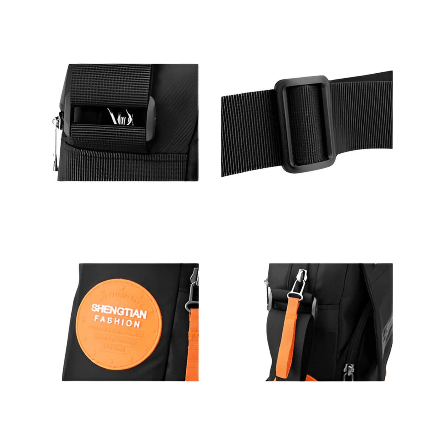 CarryQuest® - Oxford Bags Heren Schoudertas - Zakelijke Tassen voor Mannen - ZwartCarryQuestsimple