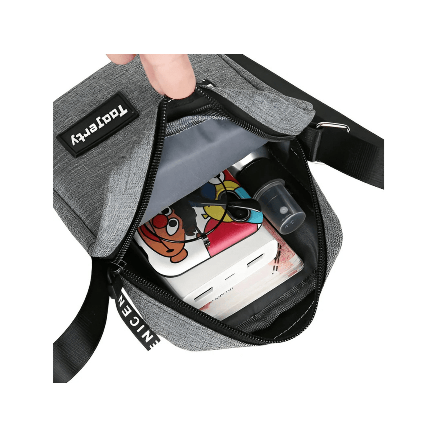 CarryQuest® - Oxford Bags Heren Schoudertas - Zakelijke Tassen voor Mannen - ZwartCarryQuestsimple