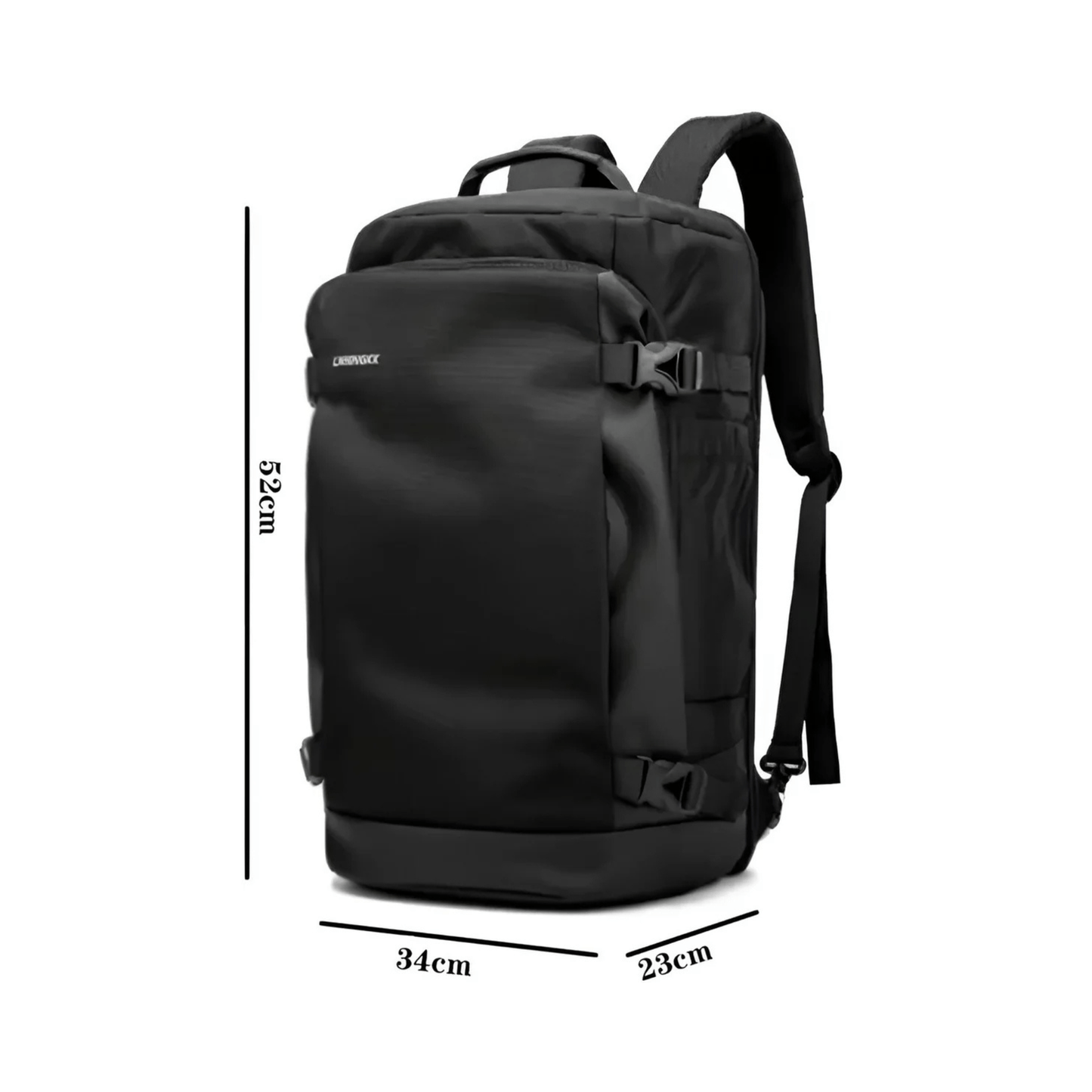 CarryQuest® - Reisrugzak 30L - Waterbestendig - Nylon - Handbagage hand - ZwartCarryQuestsimple