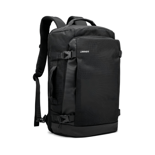 CarryQuest® - Reisrugzak 30L - Waterbestendig - Nylon - Handbagage hand - Zwart