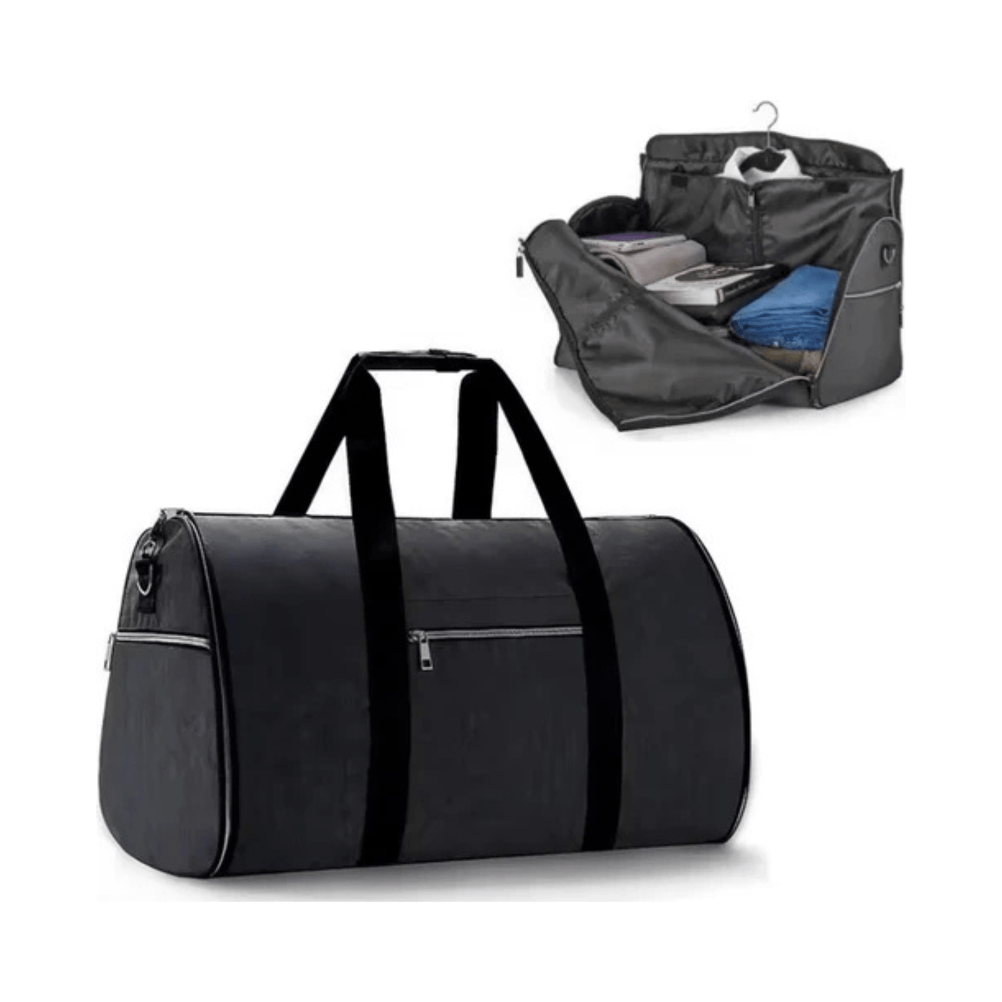 CarryQuest® - Reistas - Reistassen - Weekendtas - Reizen - Unisex - Zwart