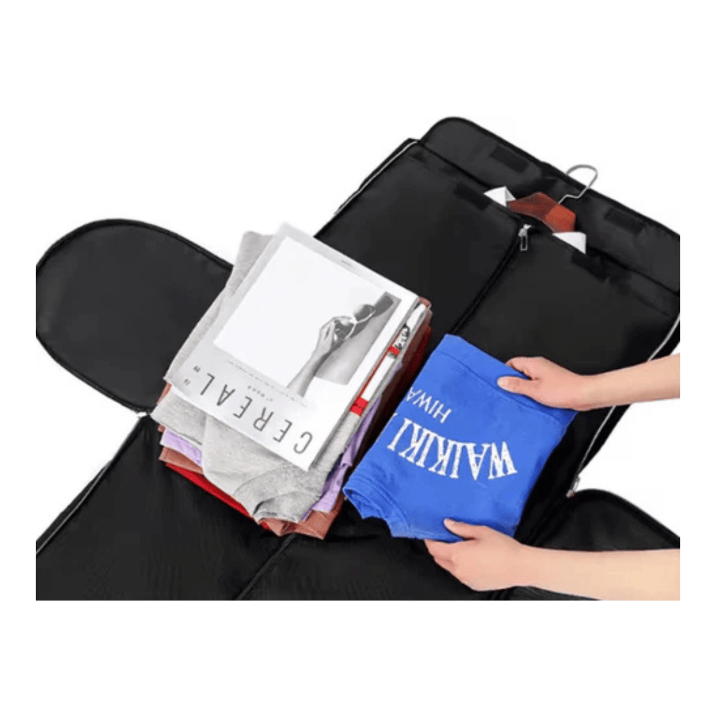 CarryQuest® - Reistas - Reistassen - Weekendtas - Reizen - Unisex - Zwart