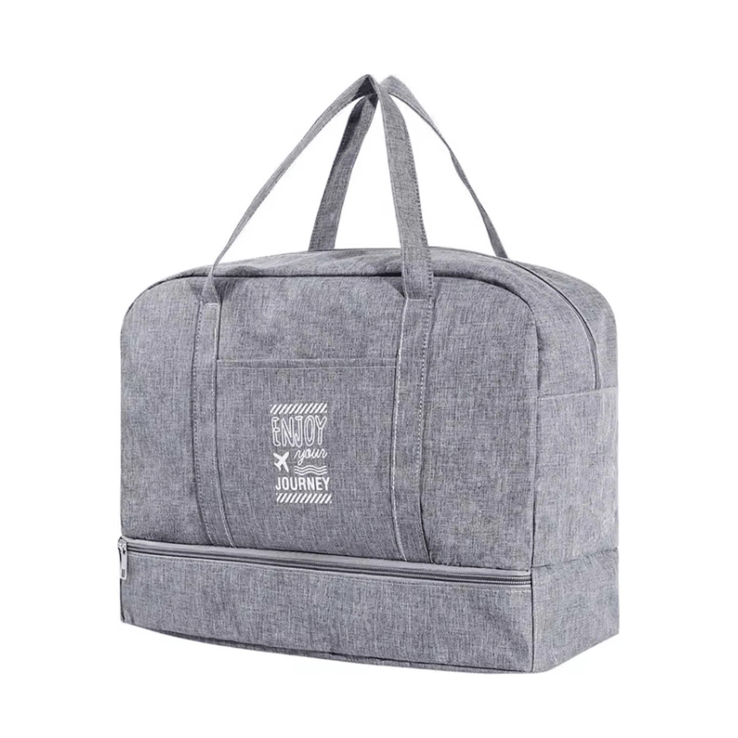 CarryQuest® - Reistas - Reisweekendtassen - Oxford - Duurzaam - Oxford Materiaal - GrijsCarryQuestsimple
