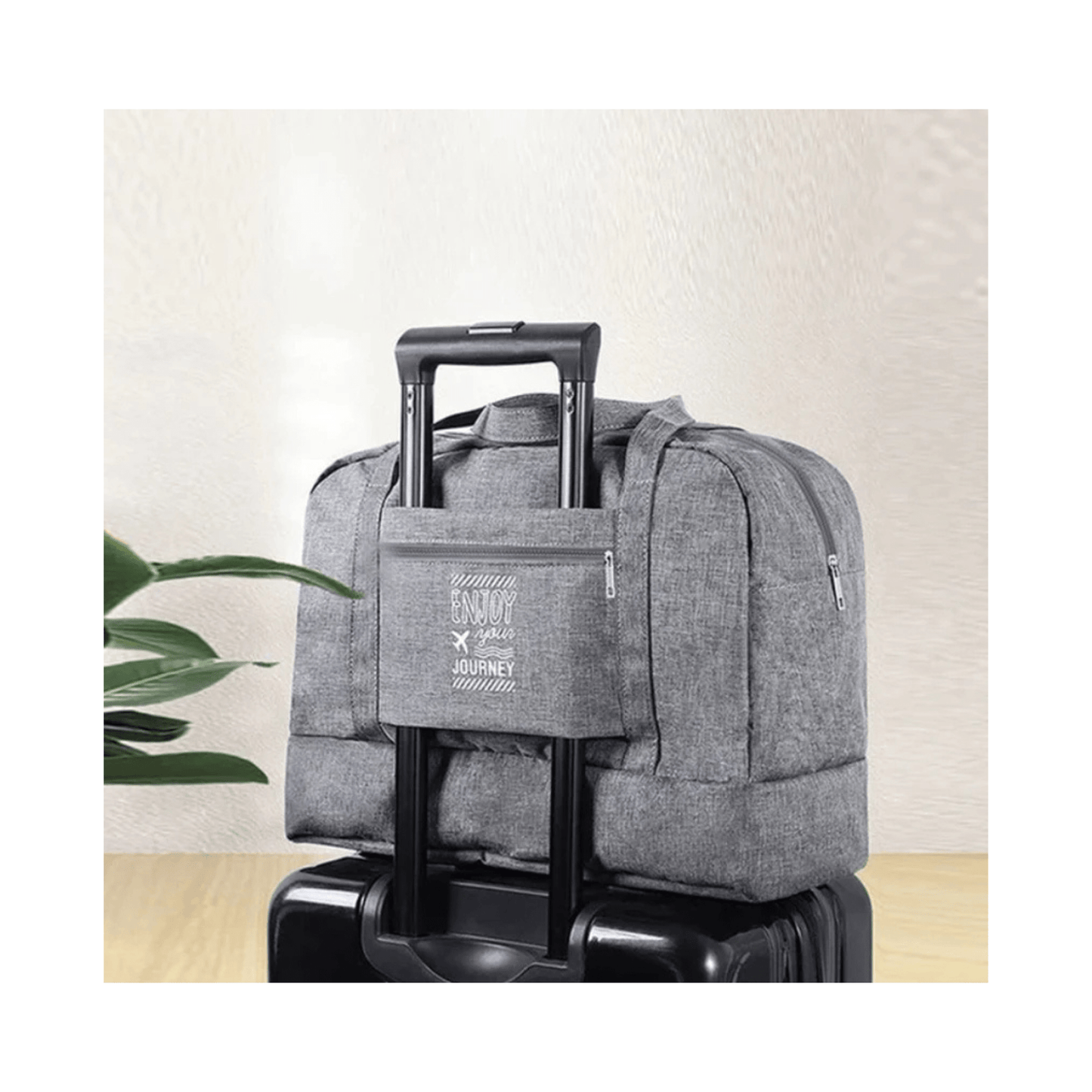 CarryQuest® - Reistas - Reisweekendtassen - Oxford - Duurzaam - Oxford Materiaal - GrijsCarryQuestsimple