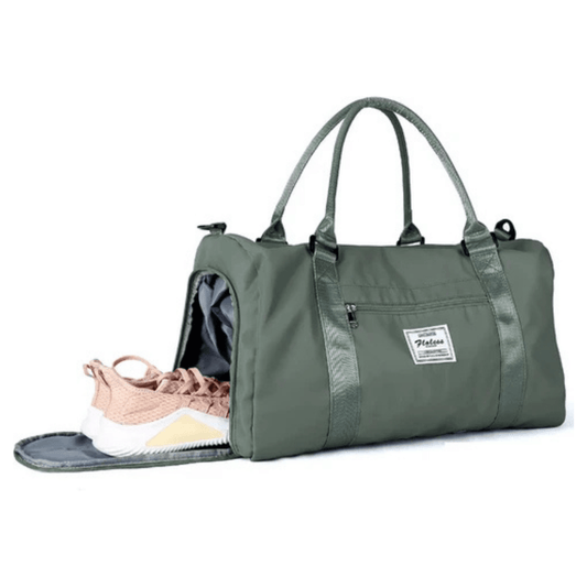 CarryQuest® - Reistassen Handbagage - Weekendtas - Reis - Yoga - Sport - Groen
