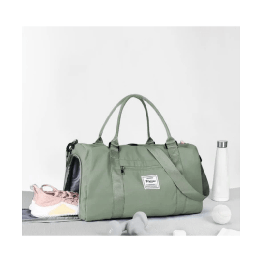 CarryQuest® - Reistassen Handbagage - Weekendtas - Reis - Yoga - Sport - Licht Groen